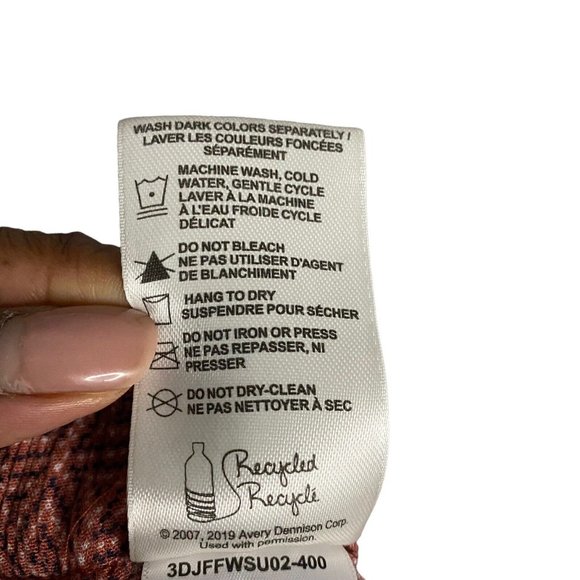 Farwest Women's Patterned High Waisted Tie Front Shorts - Picture 5 of 6